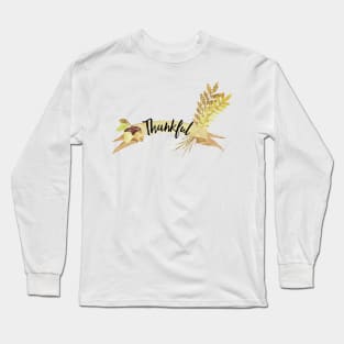 Thankful Harvest Banner Long Sleeve T-Shirt